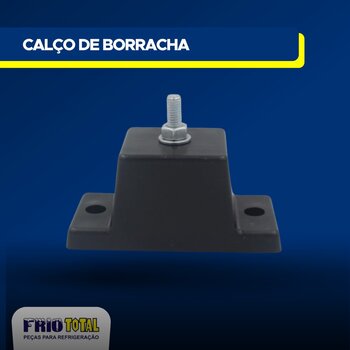 CALCO DE BORRACHA GRANDE (TIPO PODIUM) KIT 4 PCS