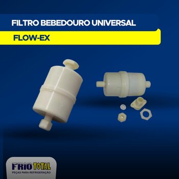 FILTRO BEBEDOURO DESCARTAVEL FLOW-EX