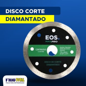 DISCO CORTE DIAMANTADO TURBO 110MM (110x20x10)