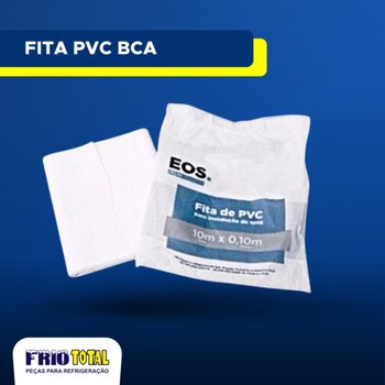 FITA PVC BRANCA EOS C/ 10 MTS
