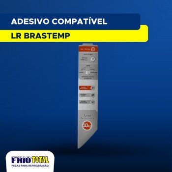 ADESIVO LR BRASTEMP BWC10A/BWG10A  - DIREITO (326059678)